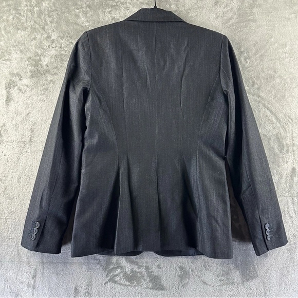 Calvin Klein Blazer Women's 4 Dark Blue Black - Picture 11 of 11